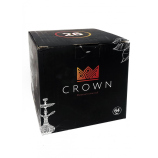 Уголь для кальяна CROWN кокосовый 26 мм, 64 шт 