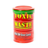 Леденцовые конфеты Toxic Waste Sour Candy Red 42 гр (12 шт. в упаковке)