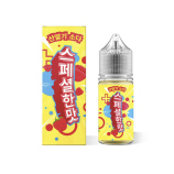 Жидкость для вейпа (электронных сигарет) Korean Special Salt Raspberry Soda Hard (20мг), 30мл