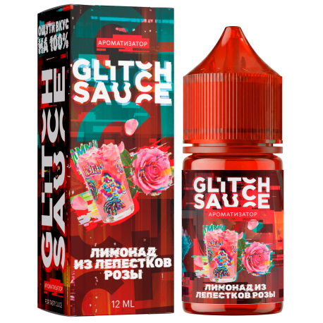 Ароматизатор Glitch Sauce Classic - Лимонад из Лепестков розы 12 мл      НОВИНКА 09 2026