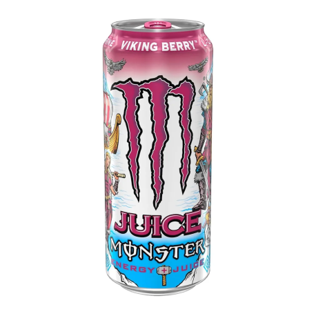 Энергетический напиток Monster Energy Viking Berry Juice 473мл (24шт в уп) 