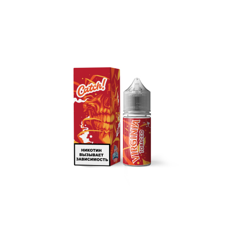 Жидкость CATCH RELISH - Virginia Tobacco 30 мл 0 мг МАРКИРОВКА НОВИНКА 07 2023