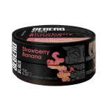 Табак для кальяна Sebero Black - Strawberry Banana 25 гр