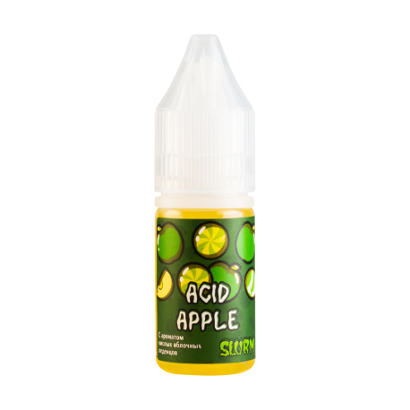 Жидкость CANDYMAN - SLURM Acid Apple Кислые Яблочные Лед 10 мл 1,5  МАРКИРОВКА