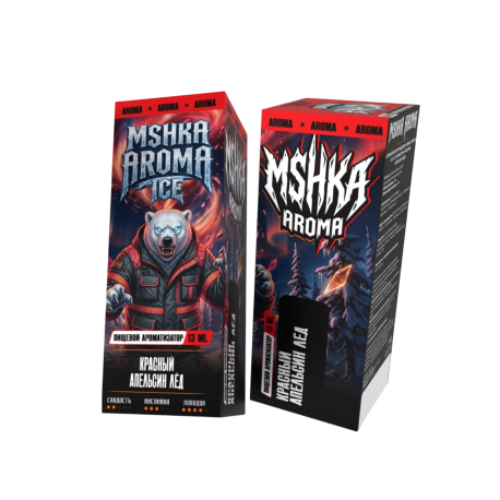 Ароматизатор MSHK AROMA ICE - Красный апельсин лёд 13 мл