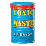 Леденцовые конфеты Toxic Waste Sour Candy Blue 42 гр (12 шт. в упаковке)