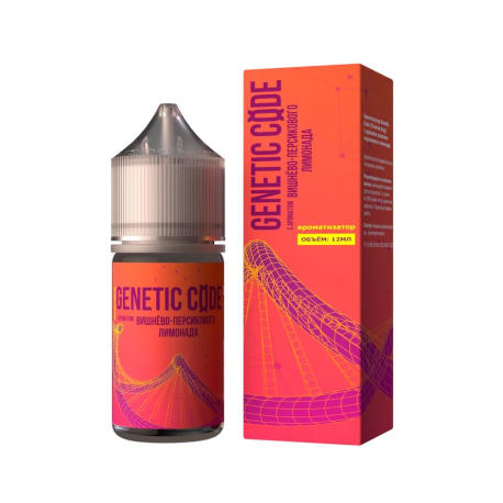 Ароматизатор Genetic Code - Cherry Peach lemonade / Вишнёво-персиковый лимон 12 мл   НОВИНКА 09 2026
