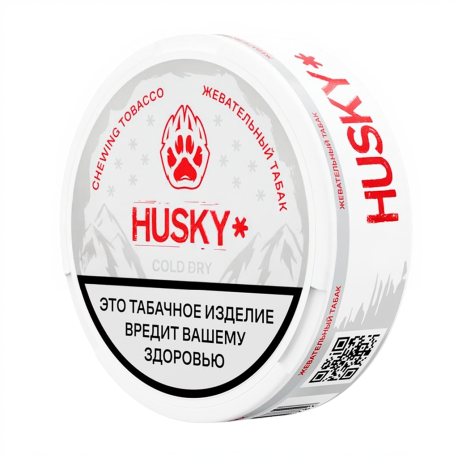 Жевательный табак HUSKY STRONG - COLD DRY 13 гр   