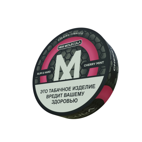 Жевательный табак MOLECULA - Cherry mint Hard SLIM 10 г   НОВИНКА 09 2025