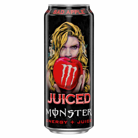 Энергетический напиток Monster Energy Bad Apple 500мл (12шт в уп)