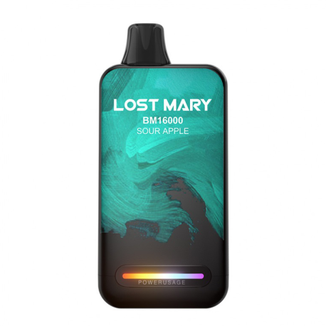 Одноразовая ЭС Lost Mary BM16000 - Кислое яблоко (м)     НОВИНКА 12 2025
