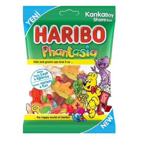 Мармелад Haribo Phantasia (Фантазия) 80гр (24шт в уп) 