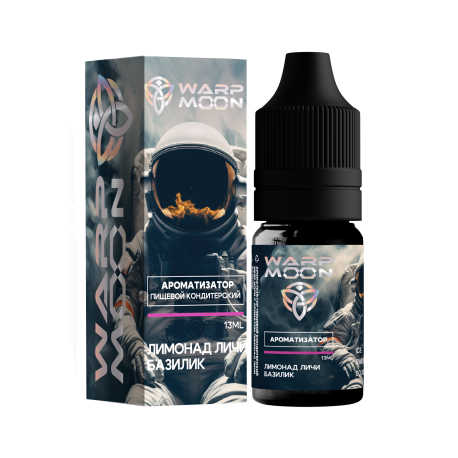 Ароматизатор WARP MOON - Лимонад Личи Базилик 13 мл   НОВИНКА 04 2026