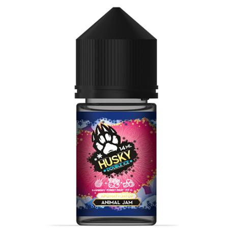 Ароматизатор HUSKY - Animal Jam (Ледяной микс малины и лесных ягод) 14 мл    НОВИНКА 09 2025