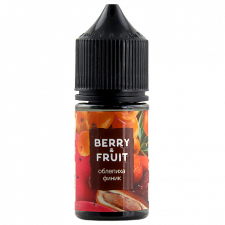 Жидкость Berry&Fruit Pod - Облепиха и финик 30 мл 0 мг МАРКИРОВКА