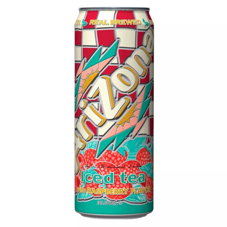 Arizona Iced Tea Raspberry - Холодный чай Малина 650мл (24шт в уп) 