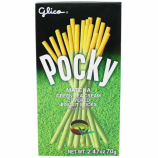 Бисквитные палочки Pocky Green Tea Milky Matcha 33 гр (10 шт. в упаковке)