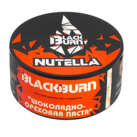 Табак для кальяна Burn BLACK - Nutella  25гр НОВИНКА 04 2024