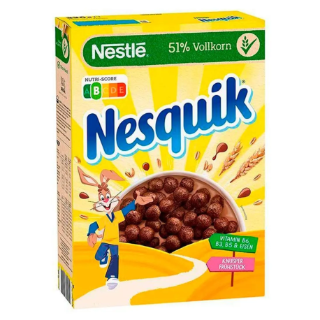  Готовый завтрак Nesquik Cereal 330гр (7шт в уп) ГЕРМАНИЯ
