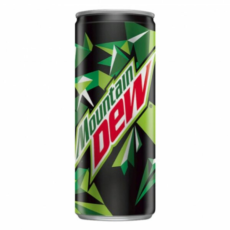 Газированный напиток Mountain Dew 320мл ж/б (24шт в уп) Малайзия