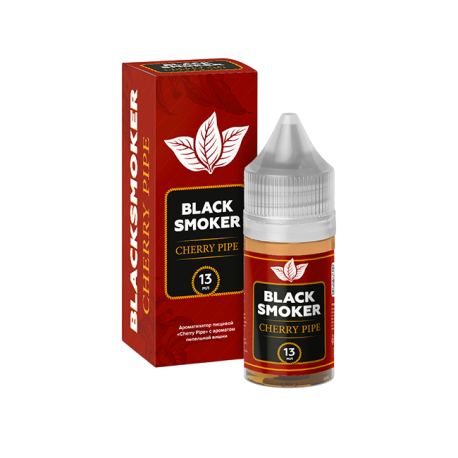 Ароматизатор Black Smoker TOBACCO - CHERRY PIPE (с ароматом пепельной вишни) 13мл