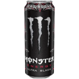 Энергетик Monster Energy Ultra Black Zero Sugar 500 мл (12 шт. в упаковке) 