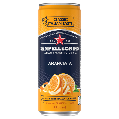 S.Pellegrino Aranciata (Апельсин) 330мл (24шт в уп)