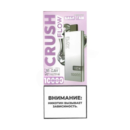 Одноразовая ЭС FLOW M-BAY 10 000 - Бабл Гам (м)   НОВИНКА 09 2025