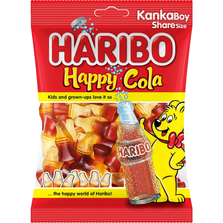 Мармелад Haribo Хеппи Кола 80гр (30шт в уп) ТУРЦИЯ