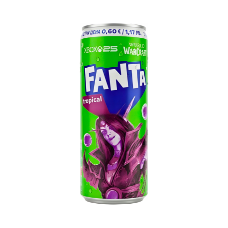 Газированный напиток Fanta Tropical 250мл (12шт в уп) Болгария