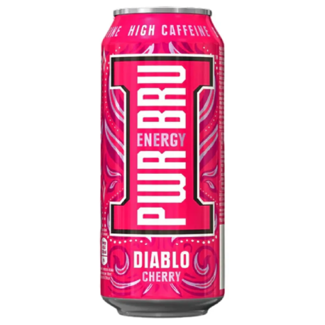 Энерг. напиток PWR BRU Diablo Cherry (Вишня) 500мл (12шт в уп)