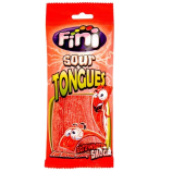 Мармелад Fini Sour Tongues Strawberry Shock 90 гр (12 шт. в упаковке)