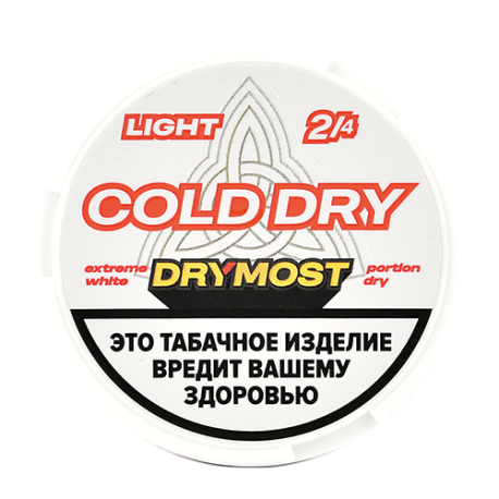 Жевательный табак DRYMOST - Cold Dry Light 12 гр