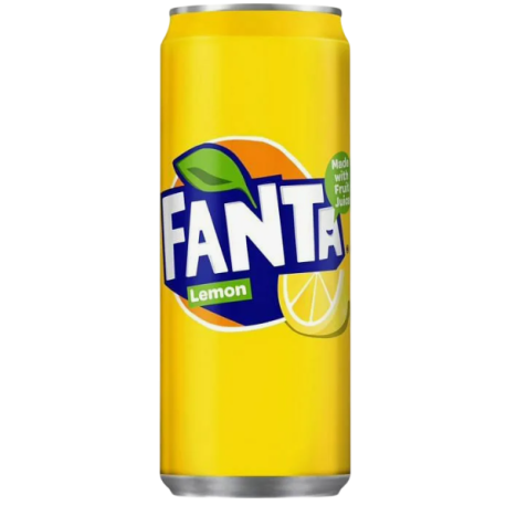 Fanta Lemon (Фанта Лимон) 330мл (24шт в уп) Бельгия