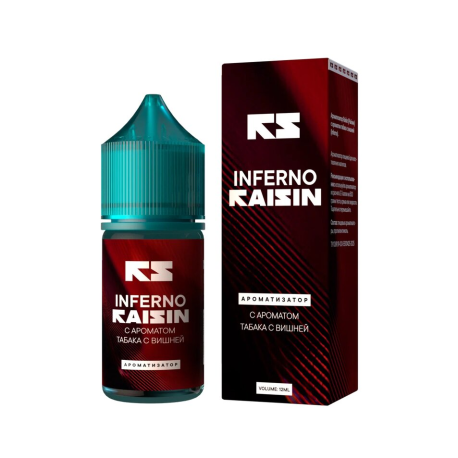 Ароматизатор Glitch Sauce Raisin - Inferno (Табак с Вишней) 12мл     НОВИНКА 09 2026