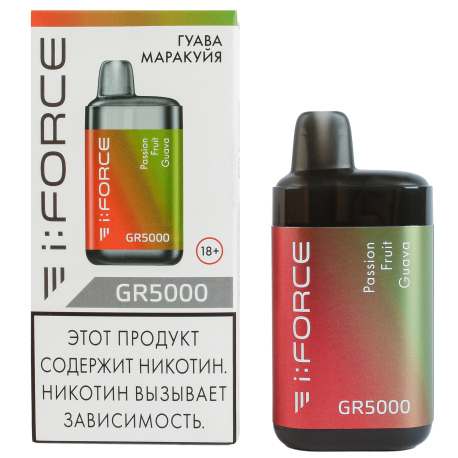 Одноразовая ЭС iFORCE GR5000 - Гуава маракуйя (м)