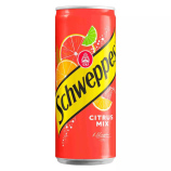 Газированный напиток Schweppes Citrus Mix 330 мл (24 шт. в упаковке)