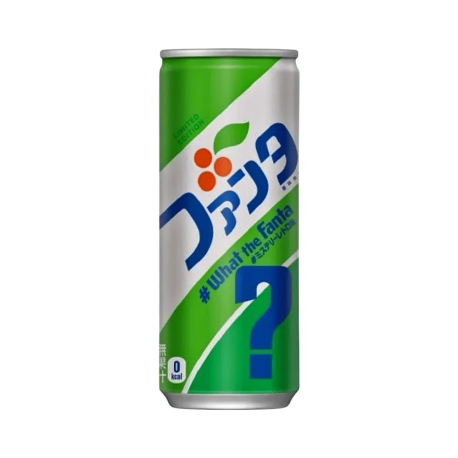 Газированный напиток Фанта Mystery What the Fanta ? 250мл (30шт в уп) ЯПОНИЯ