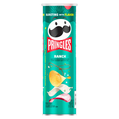 Чипсы Pringles - Ranch 158г (14шт в уп) USA