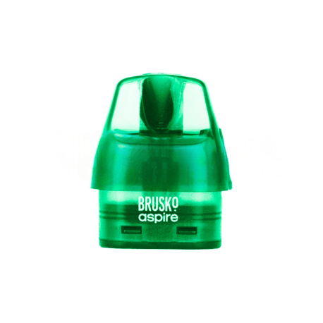 Картридж BRUSKO Minican 5 0.8 Ohm  зеленый (green) (3 мл, упак 1 шт)   НОВИНКА 05 2025