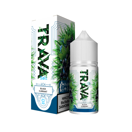 Жидкость TRAVA - TRAVA Черная смородина лед Black Currant 10 мл 2  МАРКИРОВКА