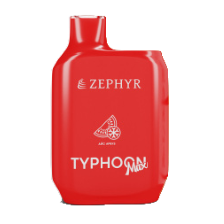 Одноразовая ЭС ZEPHYR Typhoon Max 4000 тяг Lush Ice (м)  НОВИНКА 08 2023