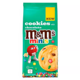 Печенье M&M's Minis Chocolate Cookies 180 гр (8 шт. в упаковке)