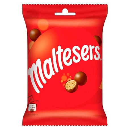 Конфеты Maltesers Шоколадные Шарики 68гр (24шт в уп) Европа