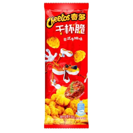 Чипсы Cheetos Japanese Steak 25гр (12шт в уп) КИТАЙ