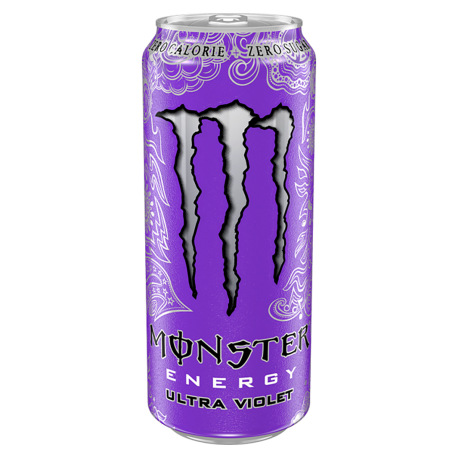 Энергетический напиток Monster Energy Ultra Violet БЕЗ САХАРА 500мл (12шт в уп)