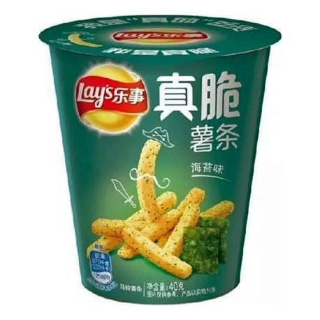 Чипсы Lay's French Fries Seaweed 40гр (40шт в уп) КИТАЙ