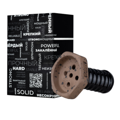 Чаша BRUSKO x TELAMON BOLT черная