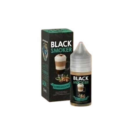 Ароматизатор Black Smoker COFFEE - ALMOND MOCCACINO (с ароматом миндального моккачино) 13мл