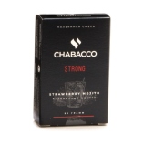 Бестабачная смесь Chabacco Strawberry Mojito Strong 50 г